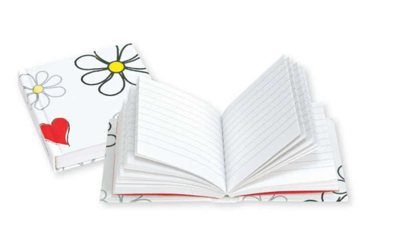 Книга для записи с линованным блоком