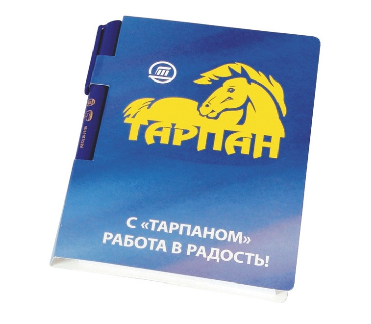 Блокнот "Park" формата А6 с блоком на термоклее