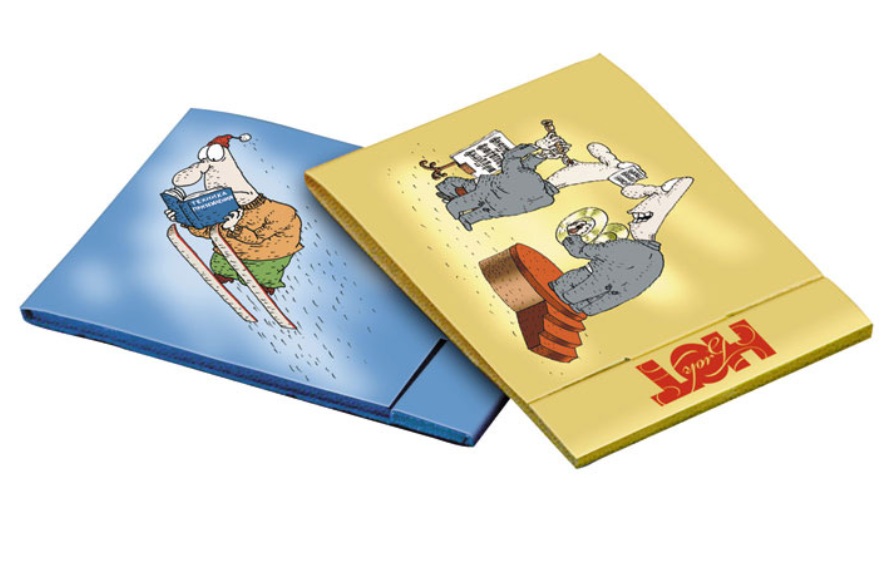 Блокнот "Сигаретка" с цветными листочками блока